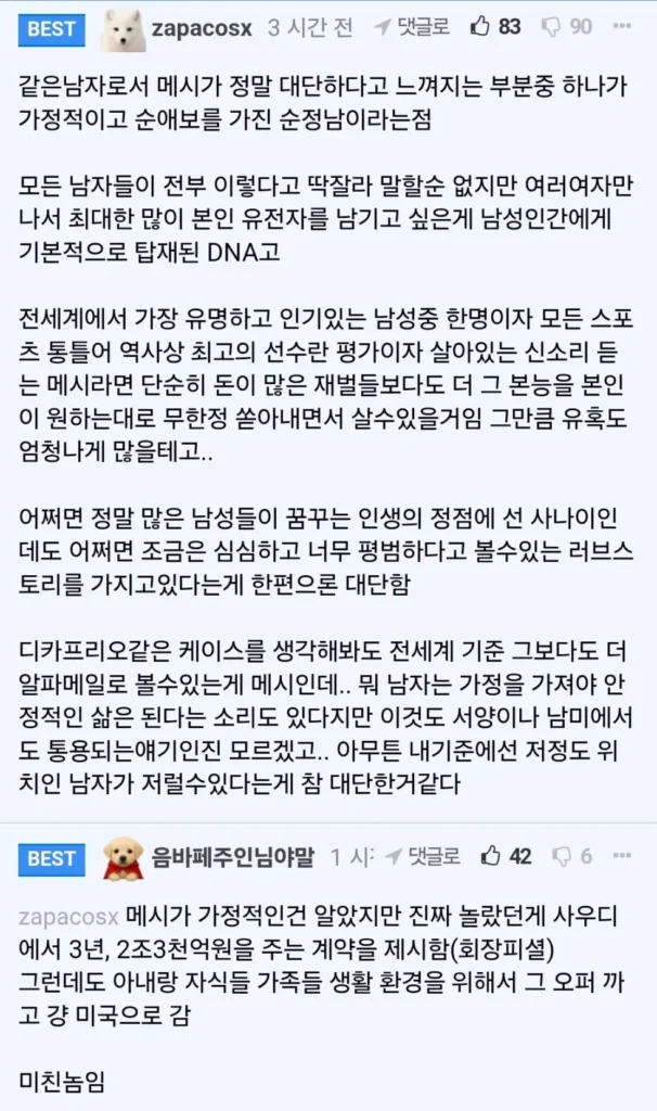 리오넬 메시, 그의 일상 루틴은?