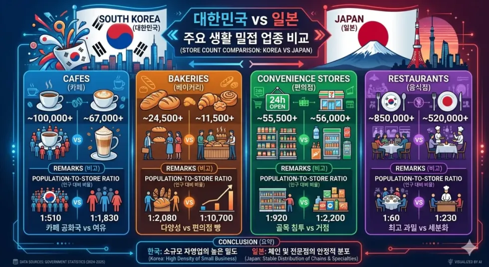 한국 자영업, 근본적인 어려움의 원인은?