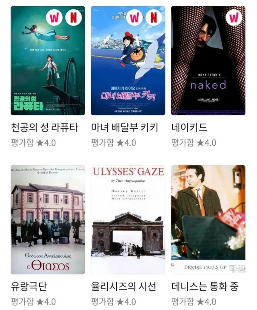 '호프' 4점 준 이동진이 4점을 줬던 영화들.jpg
