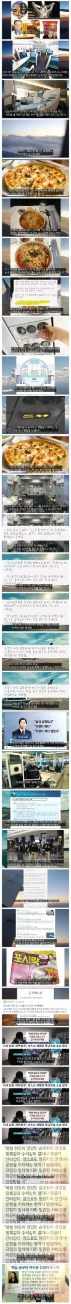 기내에서 발생한 대한민국 갑질 레전드 사건