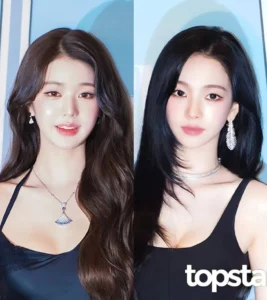 장원영vs 카리나 정말 둘다 이뻐서 우열을 가리기 힘들다