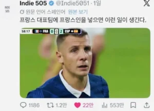 프랑스대표팀에 프랑스인이 적은 이유 ㄷㄷㄷ