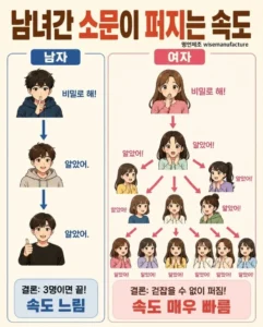 남녀 사이 소문 확산 속도.jpg
