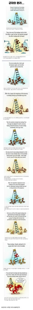 군대의 원리, 사다리 오르기?