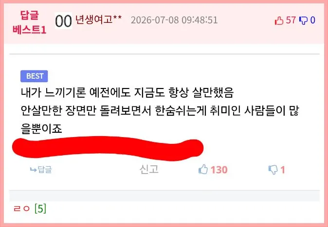 삼겹살 먹으러 왔던 학생들, 다시 찾은 까닭