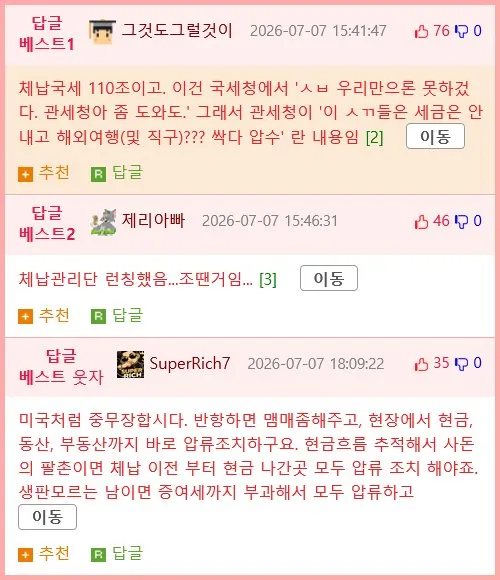 한국에 도둑이 얼마나 많은지 짐작조차 안 된다