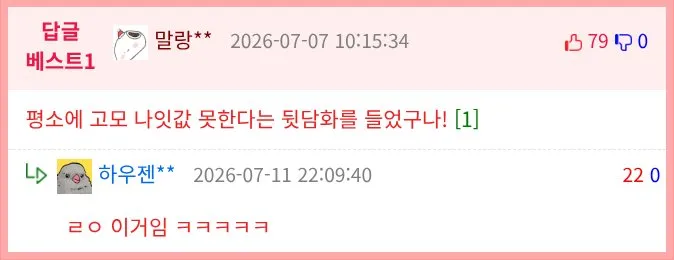 앙하고 우는 6살 조카 입에 손가락 넣은 고모