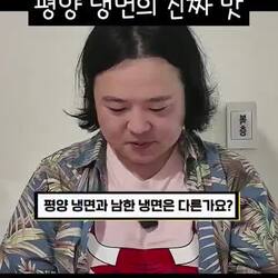 탈북민이 맛본 평양냉면, 그 진짜 풍미는?