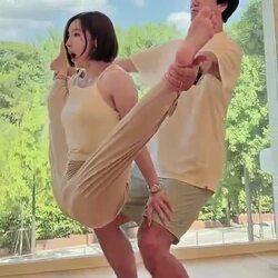 필라테스, 다리 찢기의 신기함