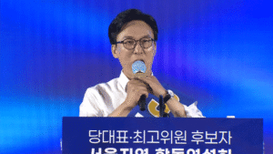 김민석, 민주당 당 대표 선거 서울·경기에서도 1위…새 지도부 내일 확정