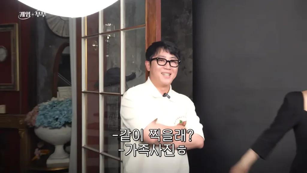 임요환 가족과 가족사진 함께 찍게된 홍진호