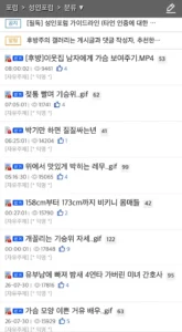 19) 뜨거운 뽐뿌 성인포럼 현황.jpg