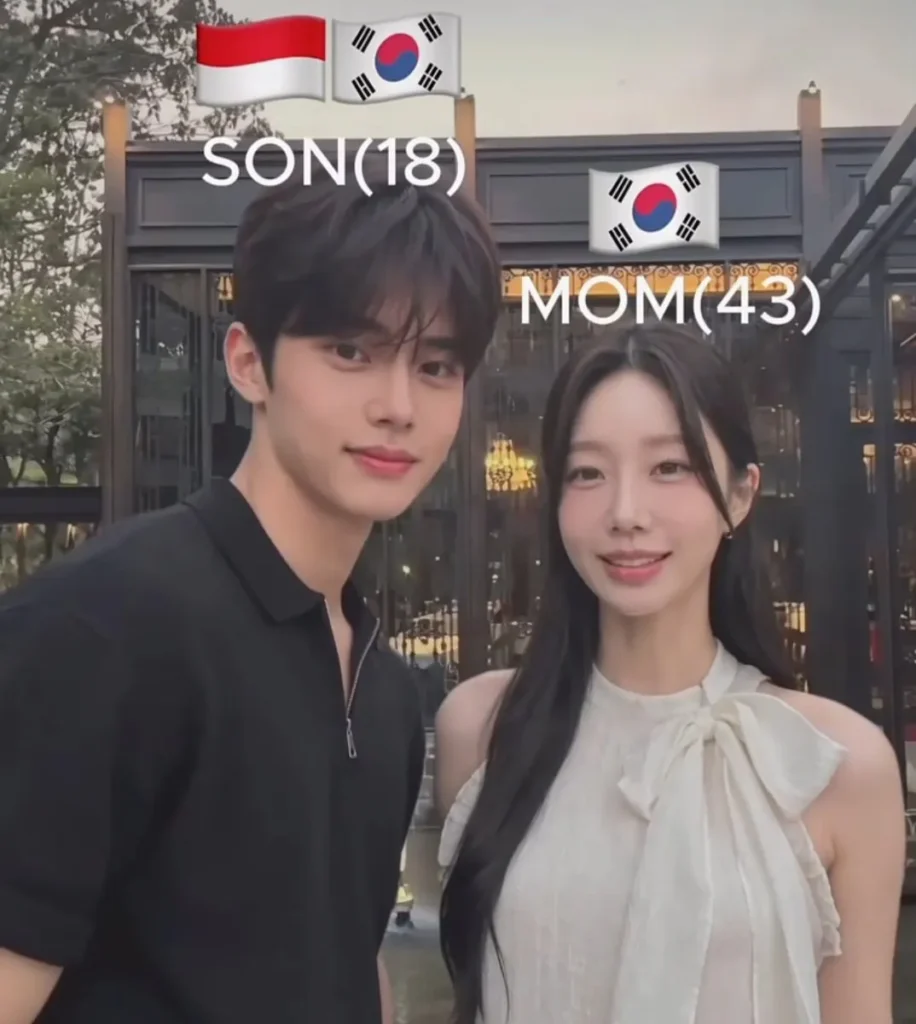 43세 어머니와 18세 아들