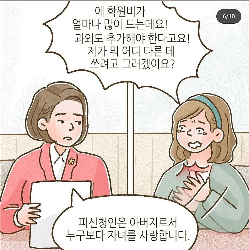 이혼 후에도 ATM처럼 이용되는 남성