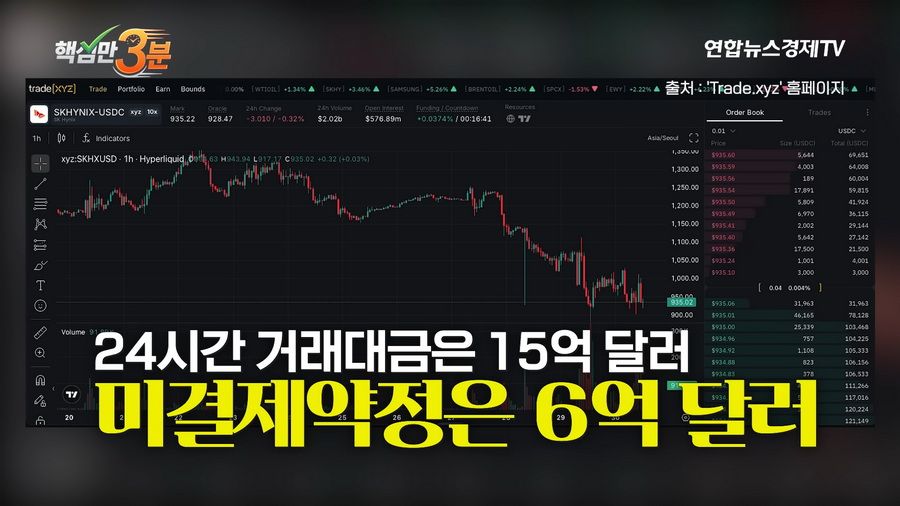 SK하이닉스 1주 하한가로 800억 롱포지션 강제 청산된 사건