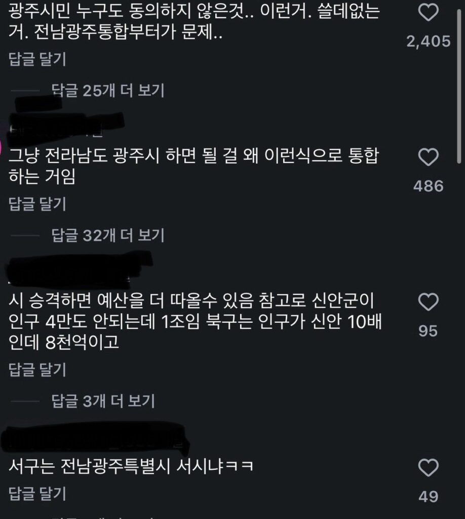 광주 자치구, 시 승격 추진 움직임