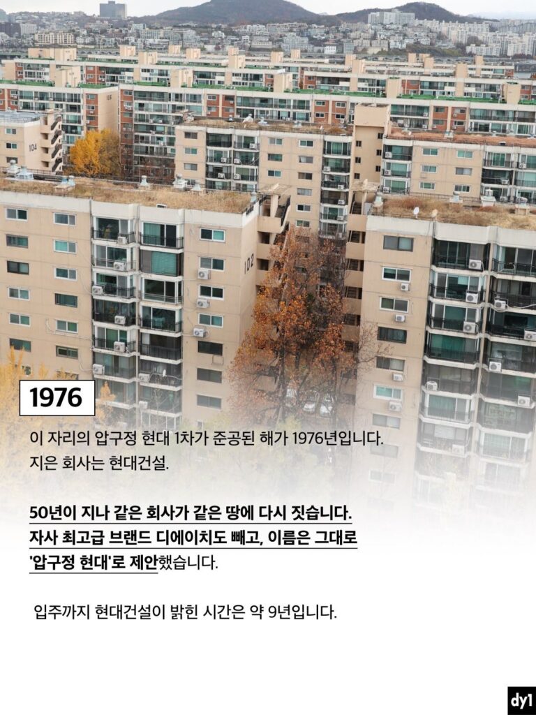 압구정 현대 아파트, 5.6조원 달하는 공사비