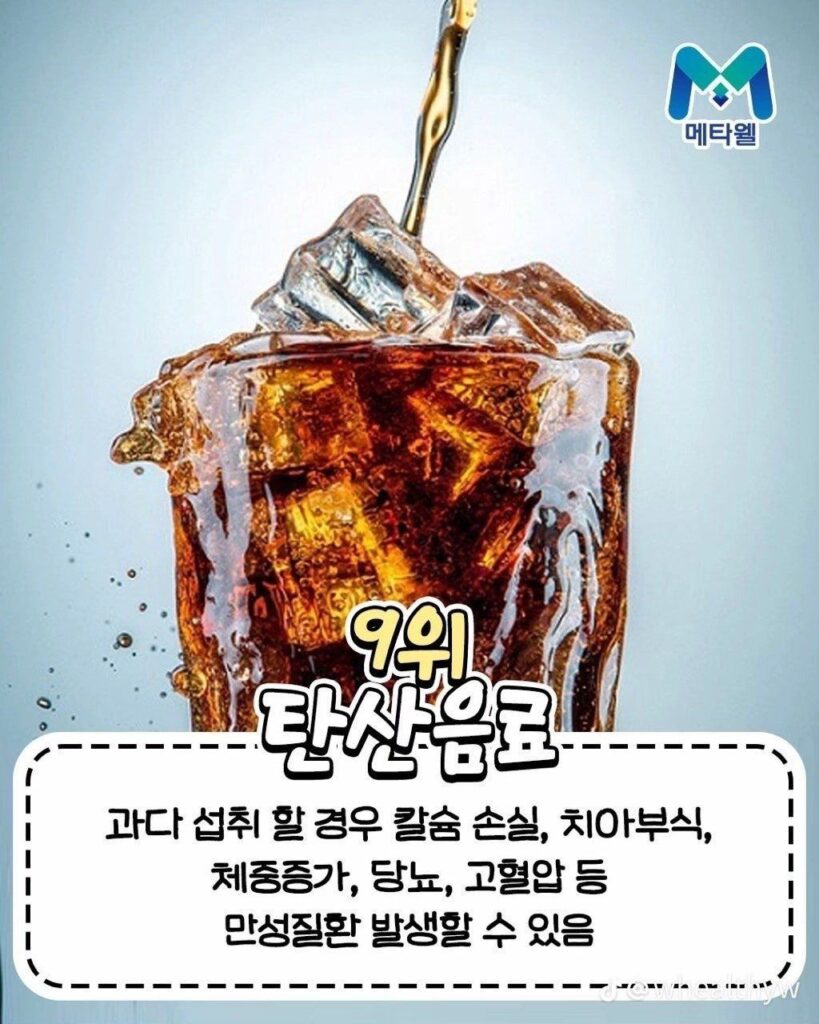 사망율 높이는 음식 TOP 10 순위.jpg