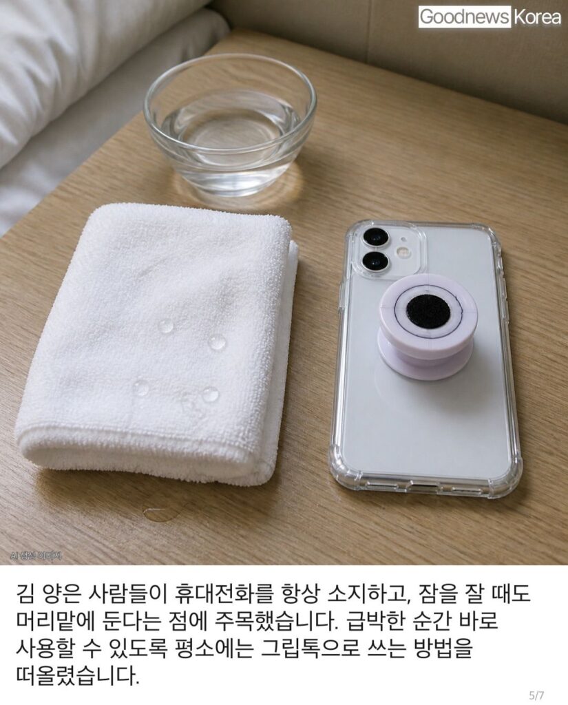 화재 대피를 위한 호흡법, 초등학생이 개발한 그립톡.jpg