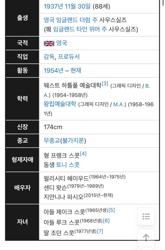 은퇴는 없다! 90세 앞둔 리들리 스콧 감독의 열정