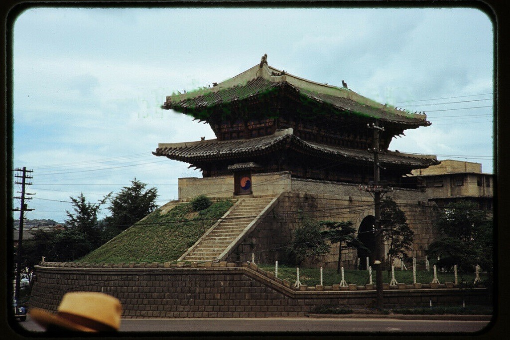 1955년 서울 거리 풍경 (사진)