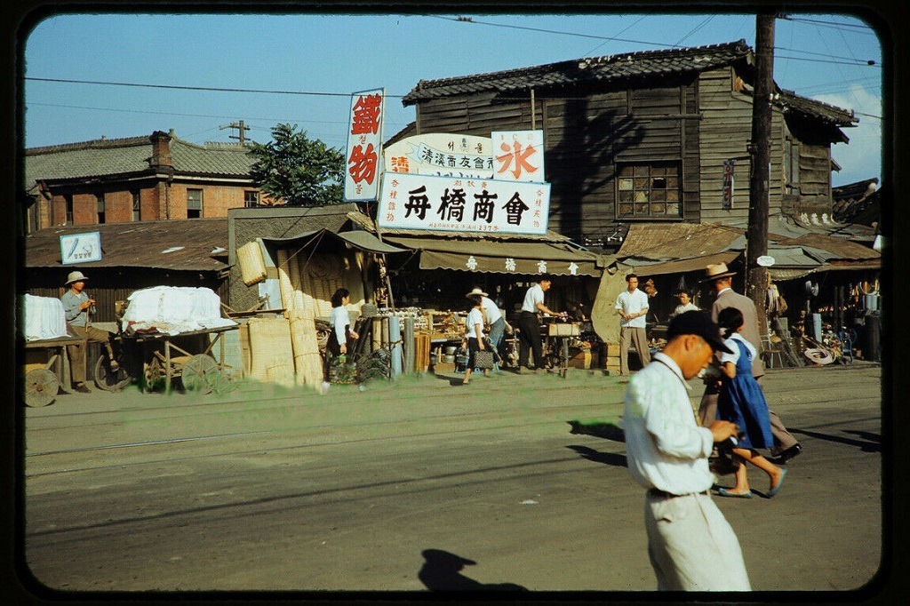 1955년 서울 거리 풍경 (사진)