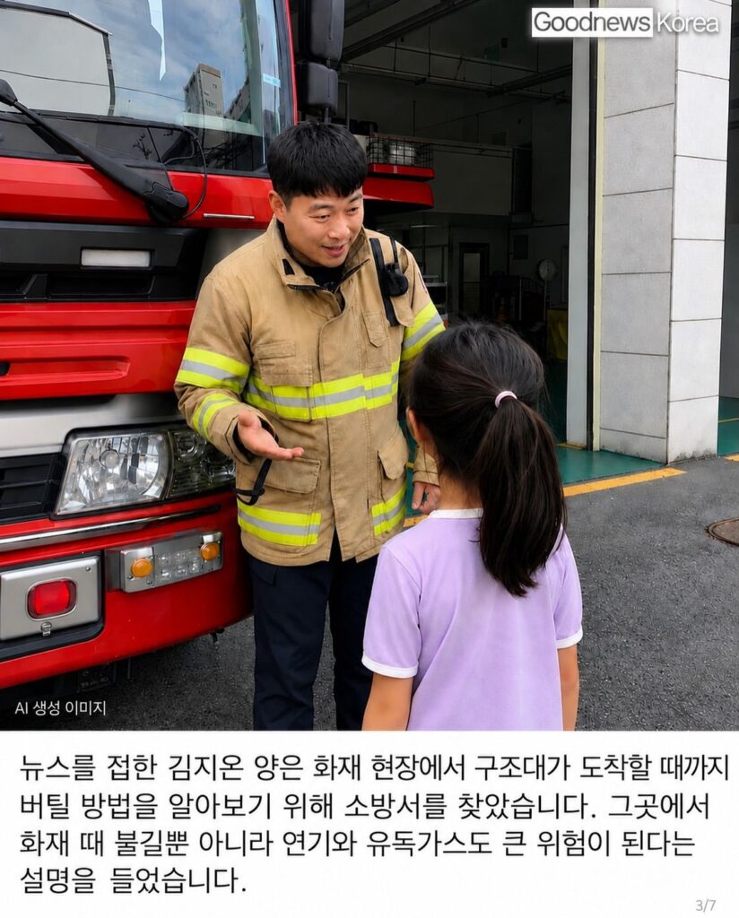 화재 대피를 위한 호흡법, 초등학생이 개발한 그립톡.jpg