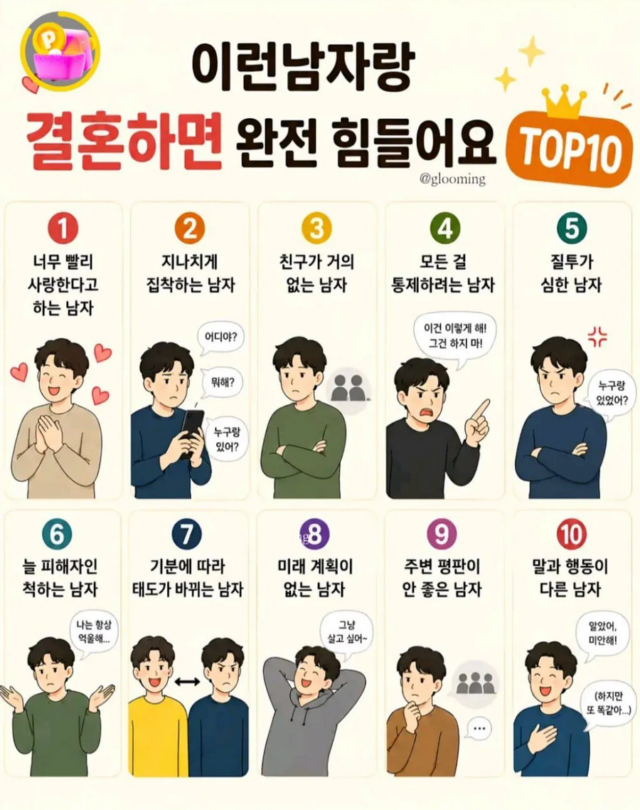 이런 남자랑 결혼하면 완전 힘들어요.jpg