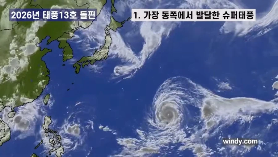 13호 태풍 돌핀, 우리가 몰랐던 막강한 위력