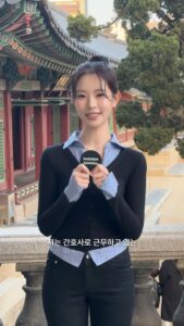 미모의 대학병원 간호사