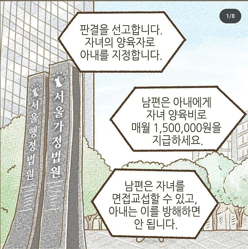 이혼 후에도 ATM처럼 이용되는 남성