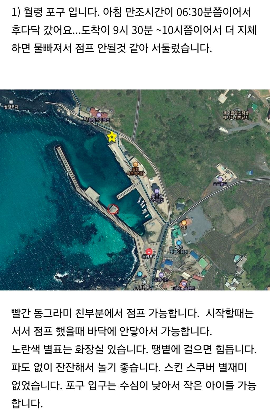 제주에서 수영하기 좋은 장소 공유