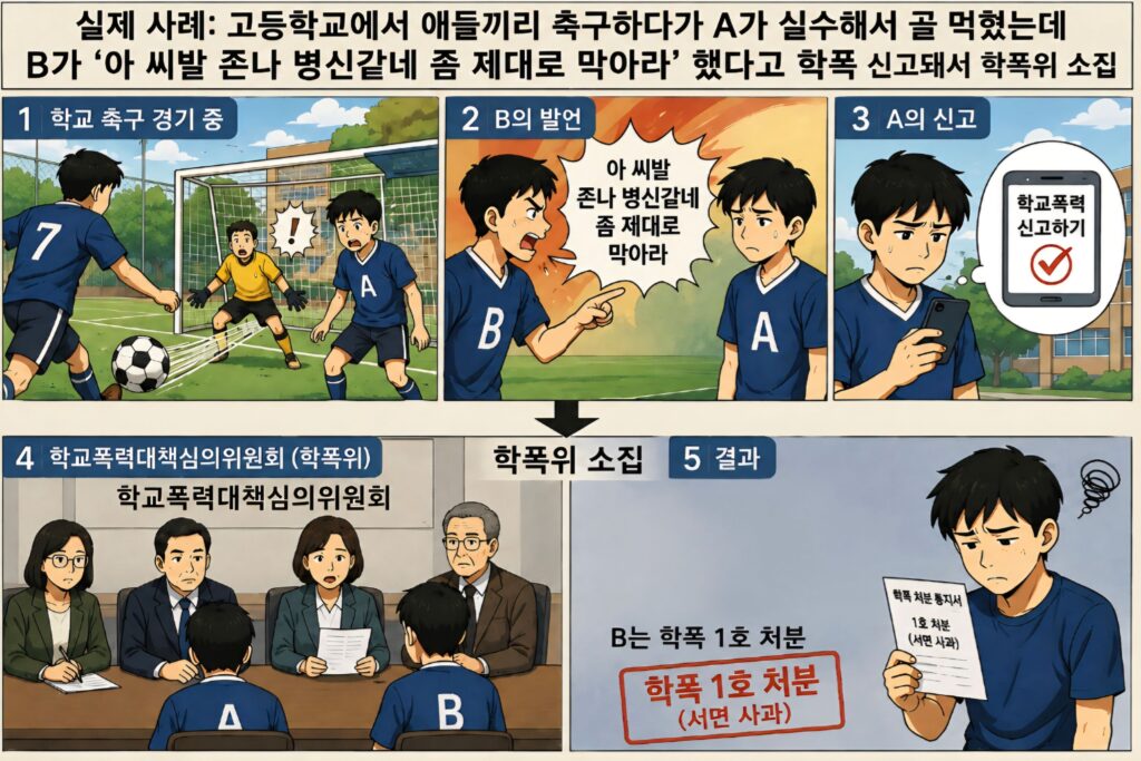 축구 하다가 욕했다고 학폭 처분.jpg