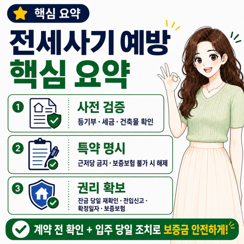 전세사기 예방법 총정리