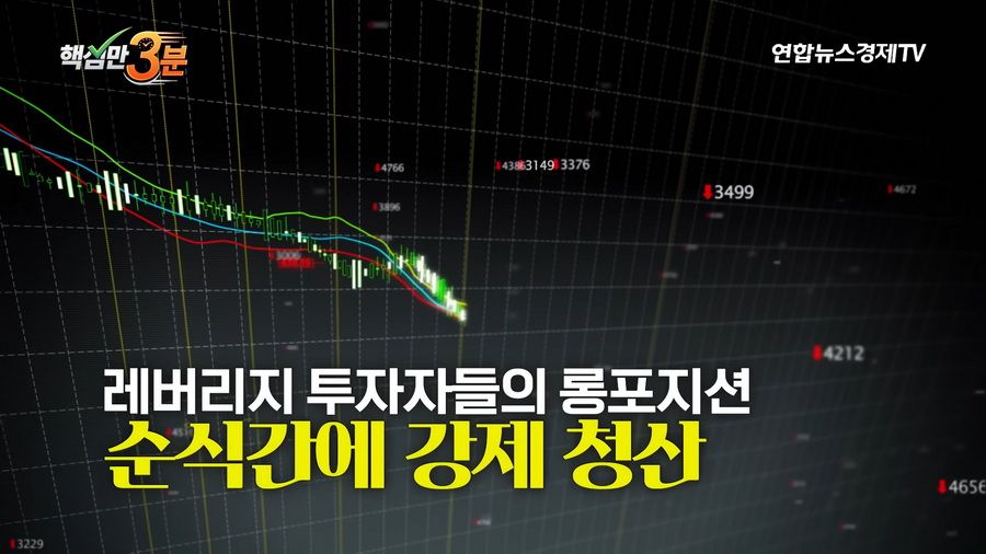 SK하이닉스 1주 하한가로 800억 롱포지션 강제 청산된 사건