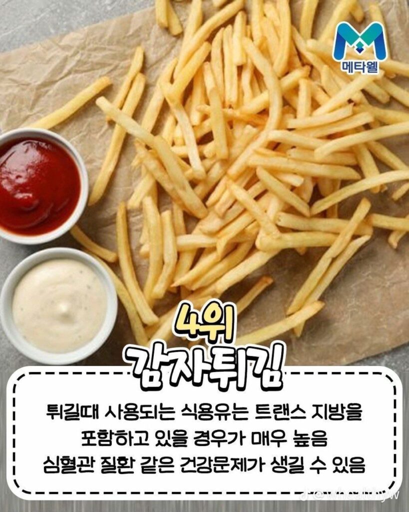 사망율 높이는 음식 TOP 10 순위.jpg