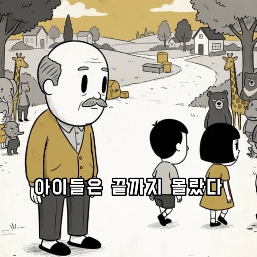 아이들이 시끄러울 때 부자가 돈을 준 까닭.toon