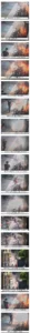 연기 뚫고 가슴 툭툭..지나가던 아재의 정체는? 슥 오더니 촤악..