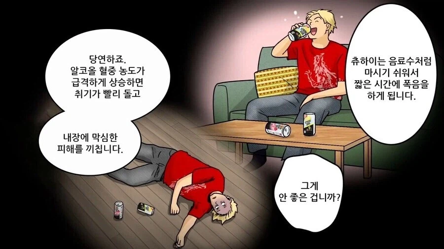 일본 사회 문제로 대두되었던 술