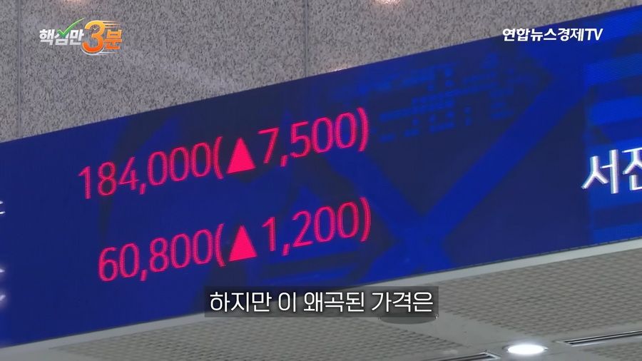 SK하이닉스 1주 하한가로 800억 롱포지션 강제 청산된 사건
