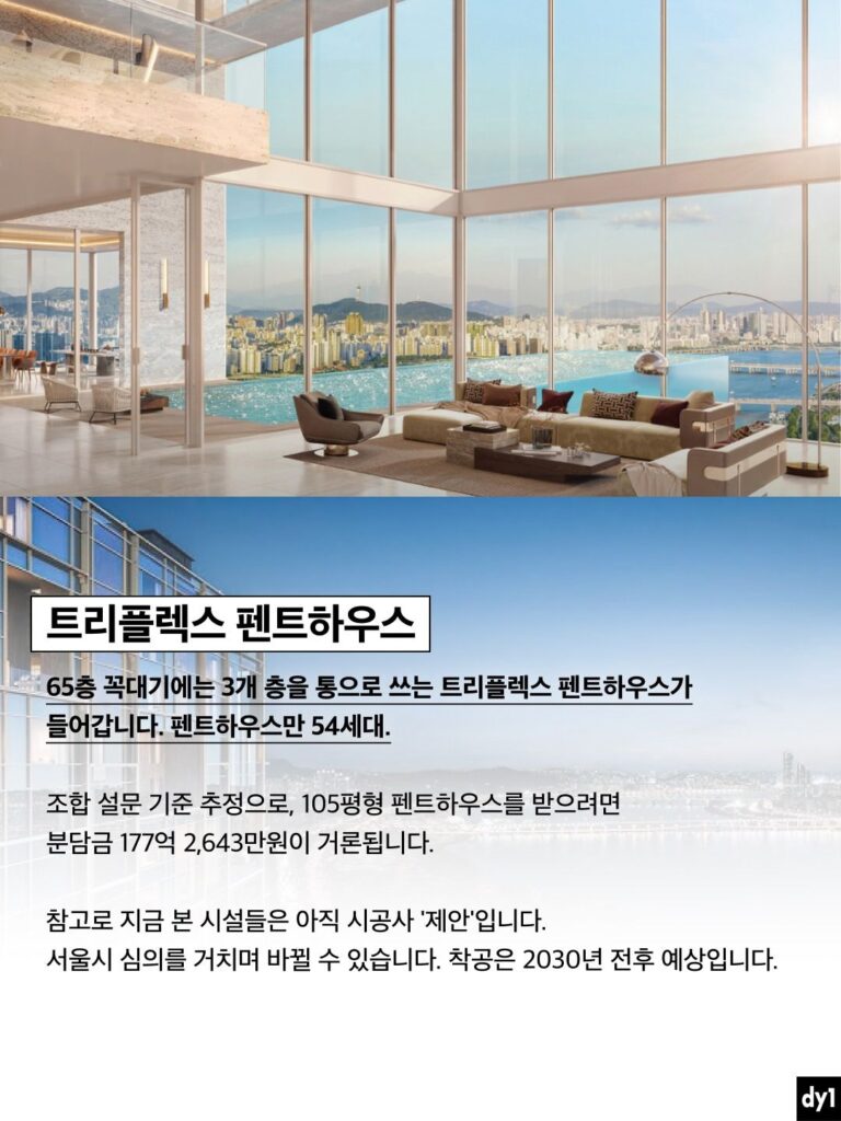 압구정 현대 아파트, 5.6조원 달하는 공사비