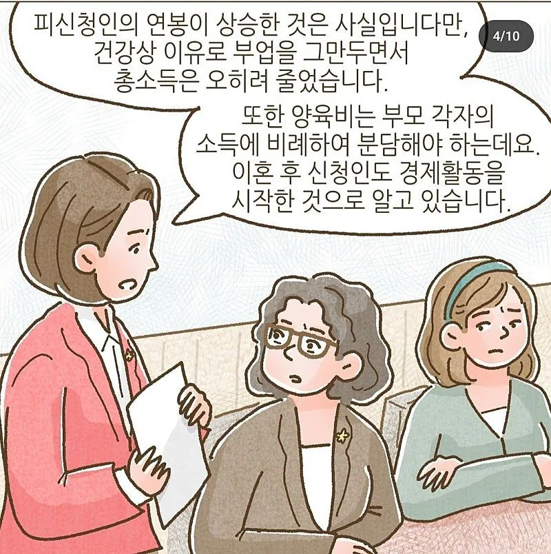 이혼 후에도 ATM처럼 이용되는 남성