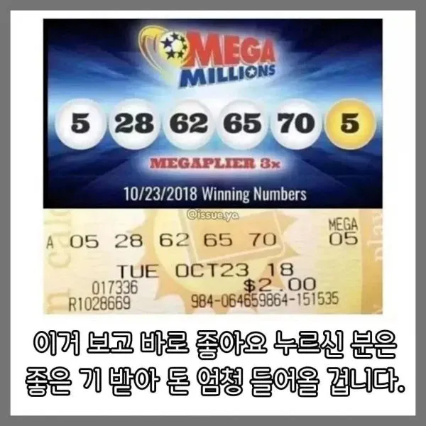 1조 5천억 복권, 실물로 존재할까?