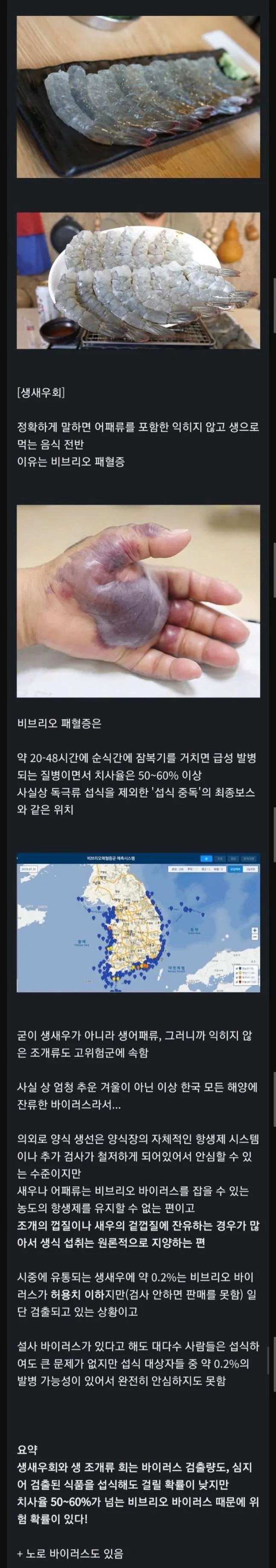 비브리오 패혈증, 얼마나 위험할까?