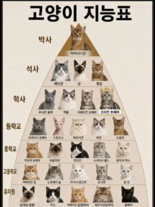 고양이 지능 순위