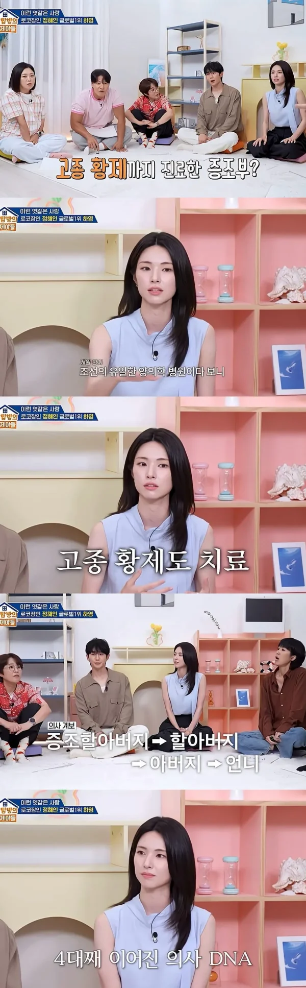 배우 하영, 증조부 관련 논란의 시작