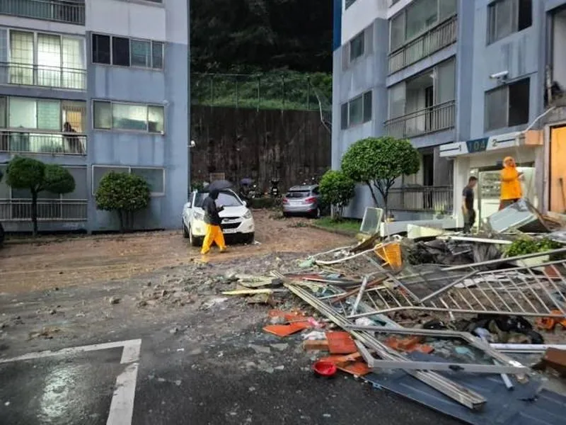 거제 20대 남성 사망 아파트 현장