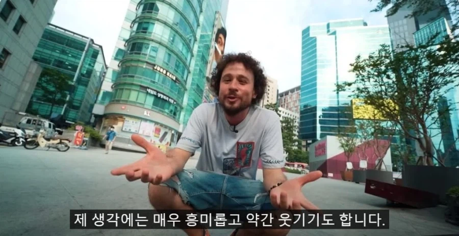 한국 방문한 4270만 구독자 여행 유튜버가 놀란 부분.