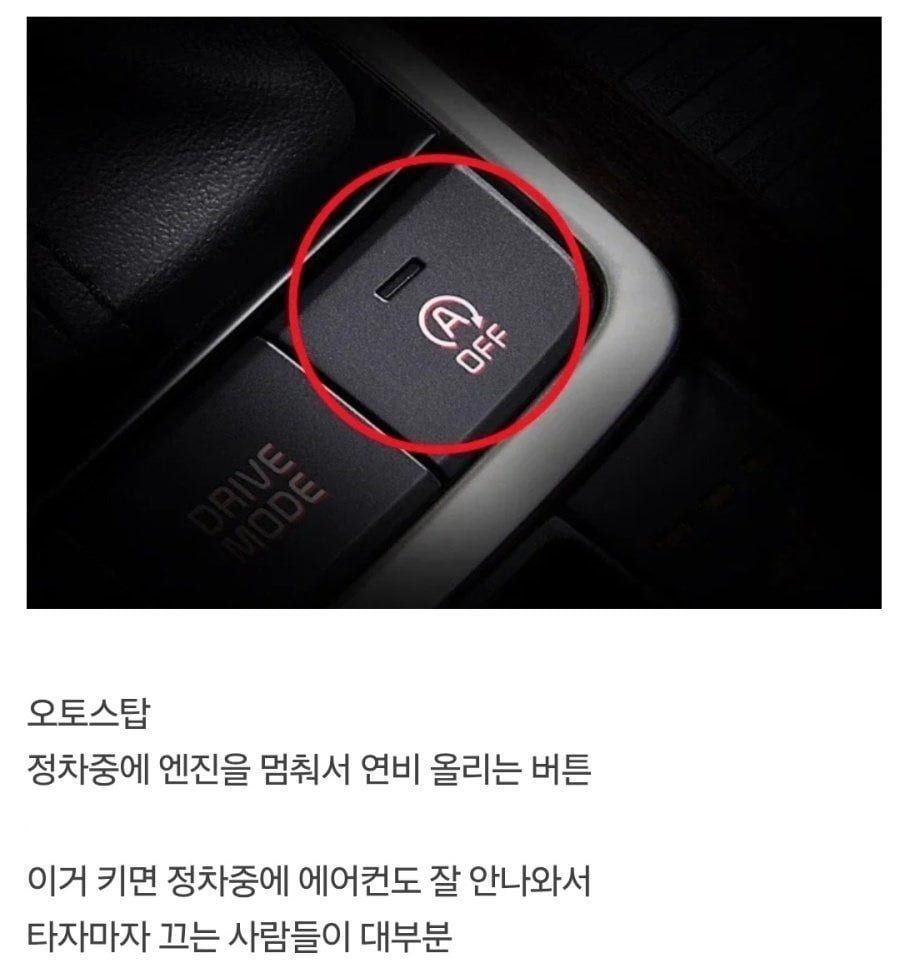 자동차의 많은 기능, 끄는 것도 가능