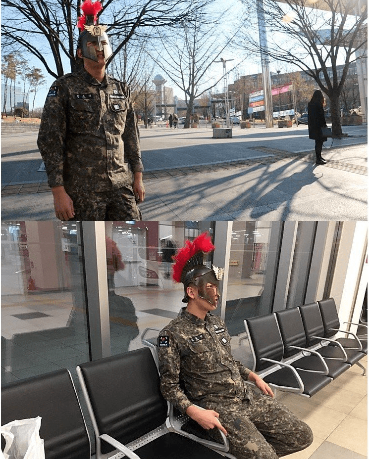 오늘의 전역모는 비싸 보인다
